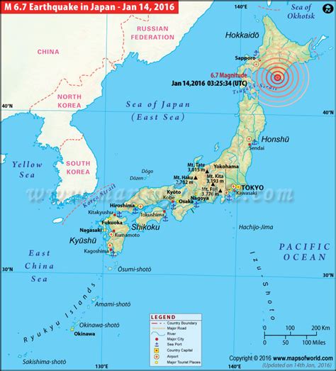 magnitude 7.3 earthquake hits japan